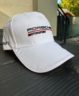Porsche Motorsport Replica Team Hat White - Adjustable Racing Baseball Cap Nwt