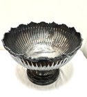 Vtg Goldfeder Silver Co  16   Punch Serving Bowl - Silverplate Hollowware Gds9