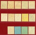 Hong Kong  109-21  Kg V 1c To  2  Mint  Og  Lh  Scv  679 75