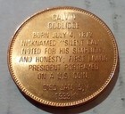 Calvin Coolidge 30th President Of The United States Of America Token Coin