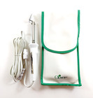 Clover Needlecraft Mini Iron For Quilting Sewing Mci-900 With Storage Tote Bag