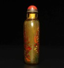 Chinese Painting Snuff Bottle W plum Blossom