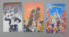 Japanese Disney Phone Card Lot Tokyo Disneyland Promotional Mickey Mouse Japan  