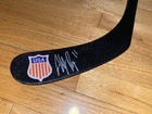 Abby Roque Signed United States Usa Women   s National Logo Hockey Stick Jsa Coa