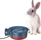 Heated Indoor Water Bowl For Pets  20 Fl Oz  Removable Design