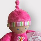 Kids Preferred Plush Special Delivery Pink Baby Doll Butterfly Security Lovey
