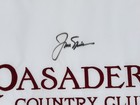 Jack Nicklaus Signed Pasadera Country Club Golf Pin Flag Pga Autograph Bas K61