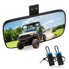Utv Rear View Mirror For Polaris Ranger 500 570 900 1000 Xp 2017-2026 Hd Glass