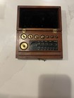 Christian Becker Weight Set - Wooden Box - Incomplete