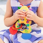 Baby Giraffe Rattle Plush Teether Toy Soft Hanging Sensory Toy Infant Gift