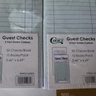 Lot Of 20 Guest Check Books For Servers 1000 Tickets Server Note Pads Thick Serv