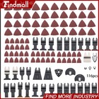Findmall 116piece Oscillating Tool Blades Set With Cutting   Sanding Pads