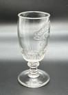 Pre Prohibition Lion Brewery Export Beer Glass Goblet   Antique Bar Advertising