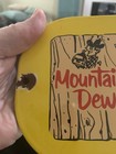 Vintage Mountain Dew 12    Porcelain Door Pull Sign Soda Great Price  