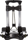 Compact Folding Luggage Cart  Black  One Size