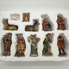 Nativity Scene Figurines Set 11 Pieces Joseph Mary Baby Jesus Shepherds Kings