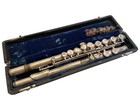 Rare Antique Luigi Vanotti Milano Flute - Boehm System - Original Case - Italy