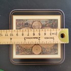 Vtg Pimpernel Old World Antique Map Globe Cork Drink Coasters Set 6 Made England