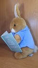 Vintage Eden Peter Rabbit Plush W book Talking story Telling 12  Working Audio
