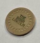 Vintage    the Barn Lincoln    Ca California Tan Poker Chip  25   25 Cent Quarter