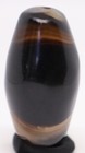 Extremely Rare Ancient Silk Banded Agate Stone Bead With Eye In Good Condition