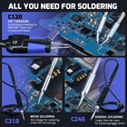Wep 982d-iii Precision Hot Tweezers Soldering Station C210 C245 Solder Iron Kit