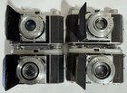 Vintage Kodak Camera Retina 1  1a  11c  111  Compur Lot Of 8 With Cases