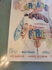 Arcade Fire Wolf Parade 2005 Tour Poster Burlesque  125 375 Signed
