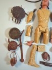 Lot Of Vintage Marx Chief Cherokee Geronimo Johnny West Indian Accessories Brown