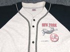 Vintage New York Yankees Button Up Baseball Jersey Shirt Mens Size Medium 1993