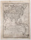 1812 New Holland - Australia - Asia Map Original R  Brookes Hindostan