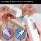 Braun Thermoscan 5 Digital Ear Thermometer For All Ages  Irt6020us  White