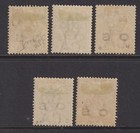 Trinidad 1894 Sg Official O1-o6 Without O2 Mlh Vf   Cat Value  300