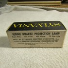 Vintage Sylvania Fal Iodine Quartz Projector Projection Lamp Bulb 420w 120v Nos