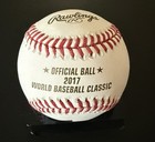 Pat Neshek Signed Rawlings 2017 World Baseball Classic Ball Autographed Phillies
