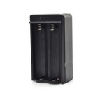 Dual Battery Charger 800ma Usa Plug For 3 7v Rechargeable 18650 Li-ion Battery 