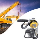 1 4 Ton 550lb 10ft Lift Lever Block Mini Chain Hoist Come Along Puller Iron Us