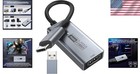 All-in-one Video Capture Card With 4k Hdmi Input   Usb C Output For Recording