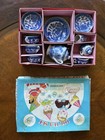Vtg    50s Childs Blue Willow Porcelain Tea Set Toy 16-piece In Box Japan Pls Read