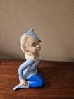 Vintage Holland Mold Pixie Elf Figurine With Long Hair 1979