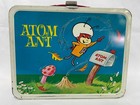 Vintage 1966  atom Ant   Secret Squirrel  Metal Lunch Box W  Original Thermos