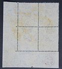 British Solomon Islands Sg45a 1931 Kgv 4-1 2d Red-brown  Marginal Block  Vfu