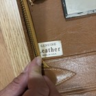 Vintage Men   s Leather Men Vanity Grooming Toiletry Travel Kit - Made In Usa