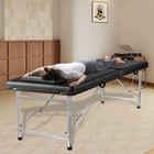 Professional Massage Table Massage Bed Spa Bed 180cm Long Portable 2 Folding