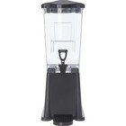 Carlisle Trimline 3 Gal Premium Single 3 5 Drink Dispenser Simple Black 