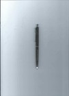 Vintage Paper Mate Malibu Gray   Chrome  Double Heart Ballpoint Pen-moutray Adv 