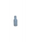 Antique Miniature Clear Glass Bottles Lot Of 2 Cork Stopper Embossed 1880-1920