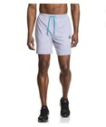 Reebok Men   s Size L Turbo Knit Performance Shorts 6    Inseam     Sleet