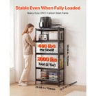 Uimoso 5-tier 12  X 30  X 60  Metal Storage Shelves For Garage 2000 Lbs Load