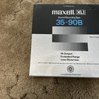 Vtg Maxell Xli 35-90b Blank Sound Recording Reel-to-reel Tape New